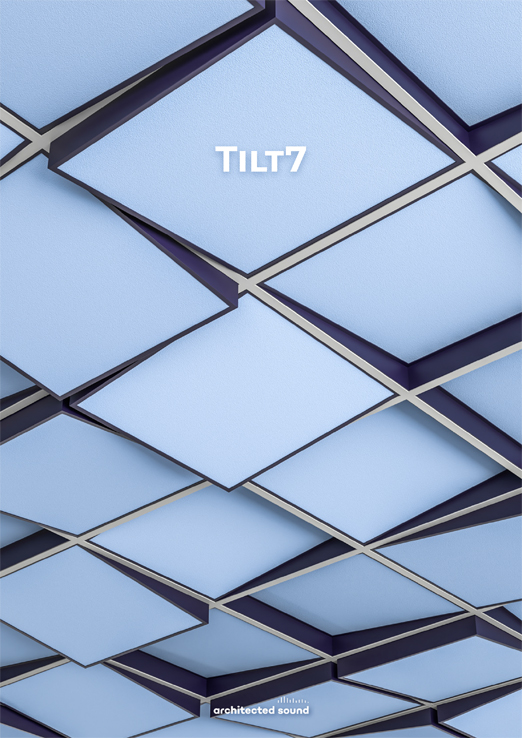 Architected Sound Tilt7 ceiling frame - Thumbnail cover of brochure