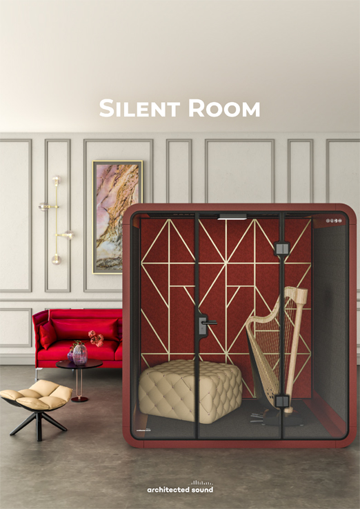 Miniatura okładki broszury budki akustycznej Silent Room
