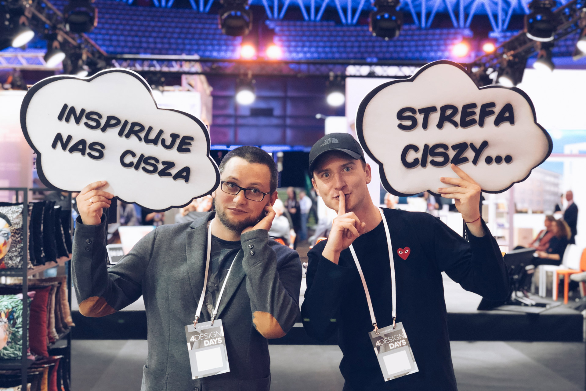Akustycy z chmurkami Inspiruje nas cisza i Strefa ciszy podczas targów 4 design days