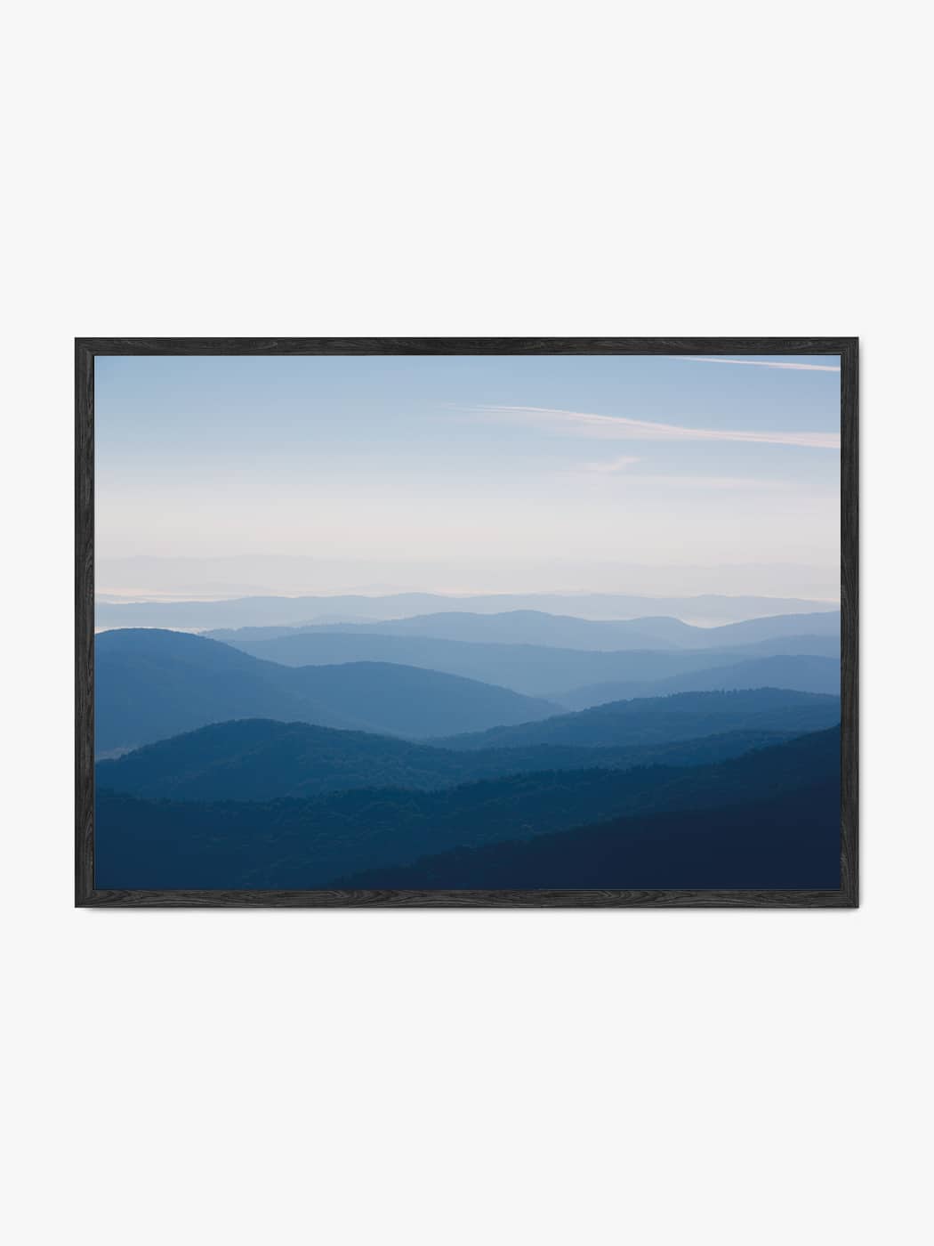 Obraz akustyczny ze zdjęcia - Niebieskie góry i doliny - Łukasz Popielarczyk