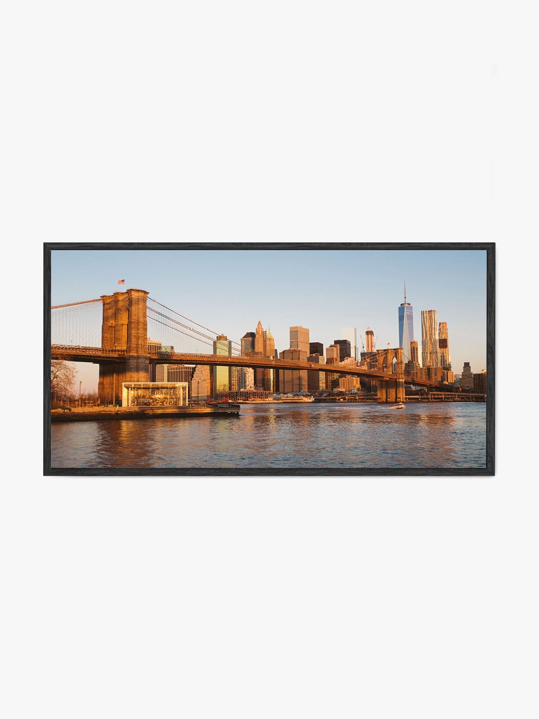 Obraz akustyczny ze zdjęcia - Most Brooklyński w Nowym Jorku - Łukasz Popielarczyk