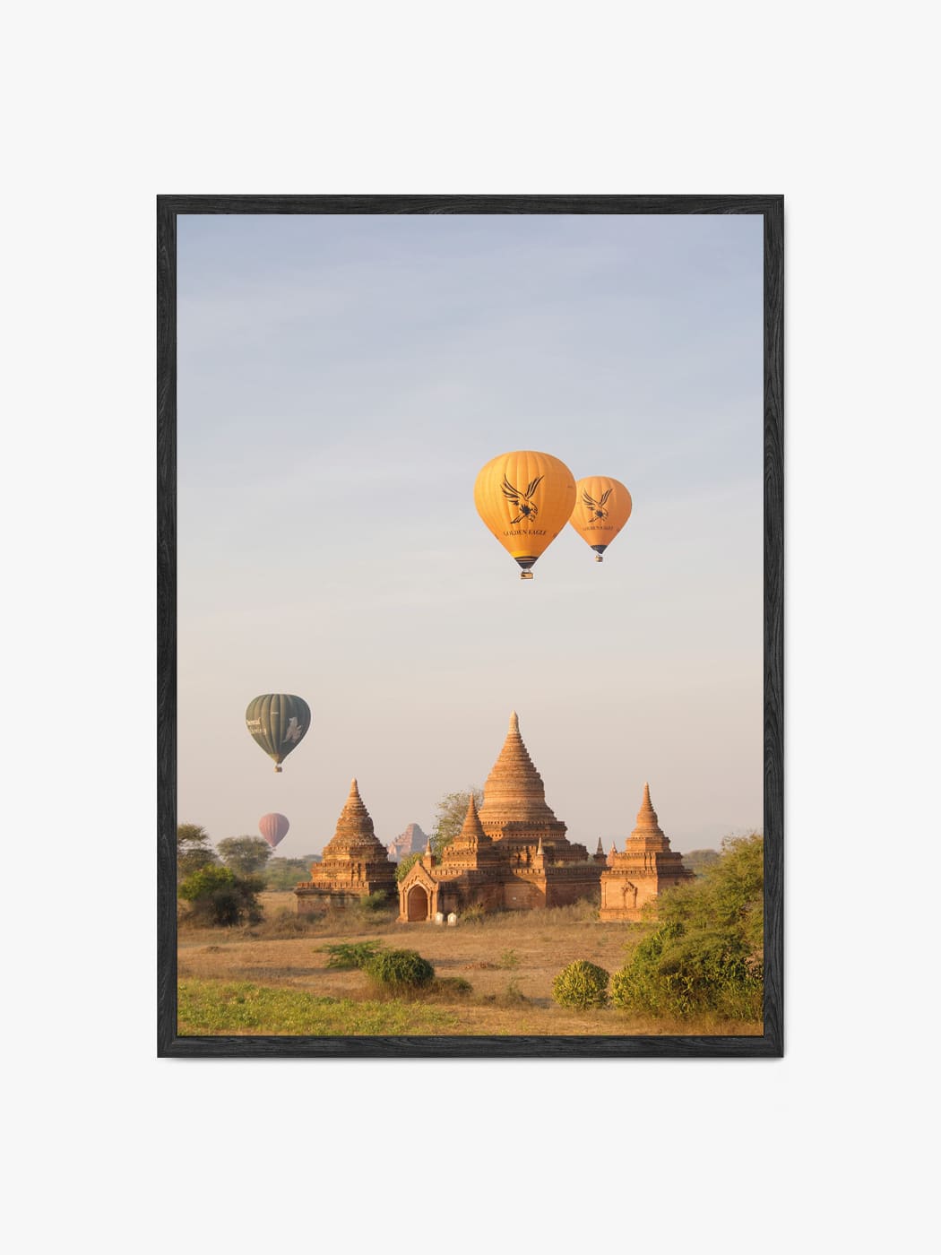 Obraz akustyczny ze zdjęcia - Balony nad Pagan w Birmie - Mateusz Kotlarski