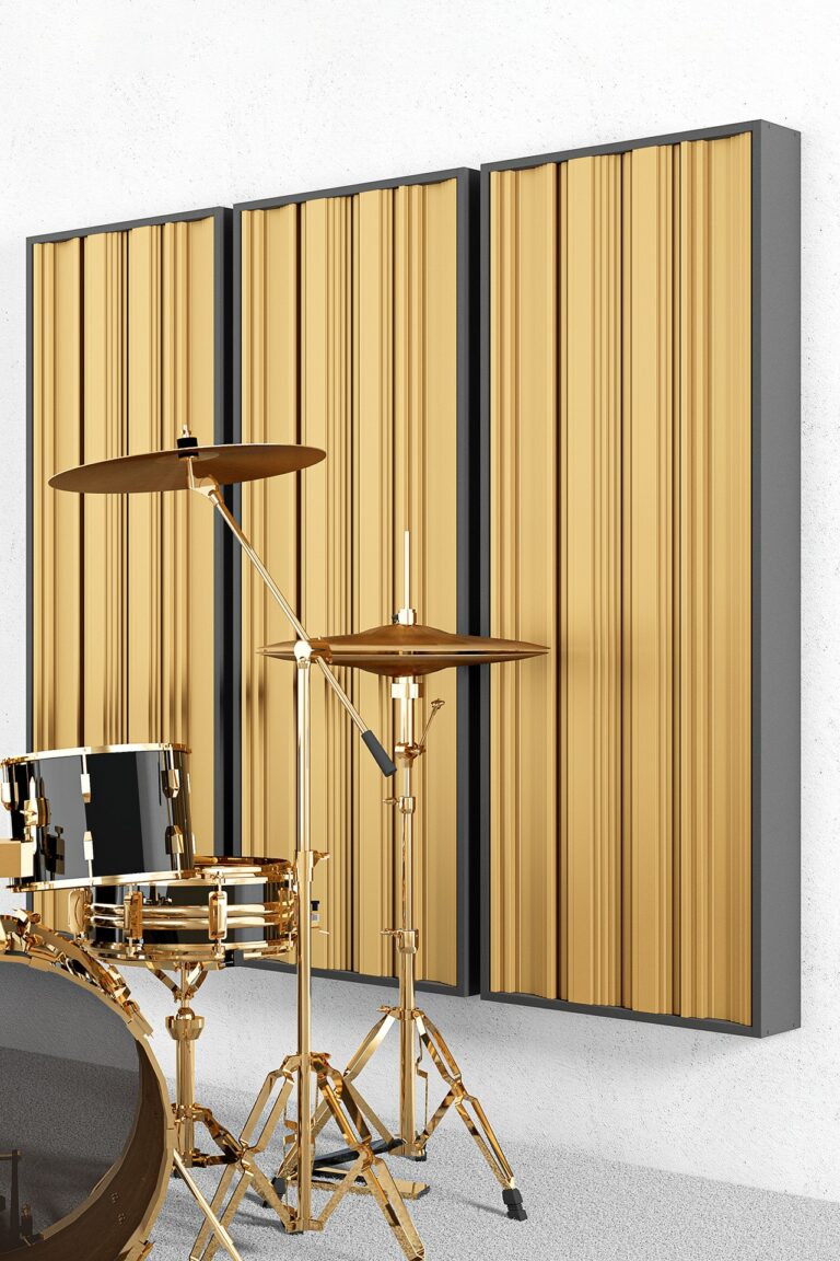 OptiDi Panel - Hybrid Acoustic Diffuser and Absorber - Architected Sound