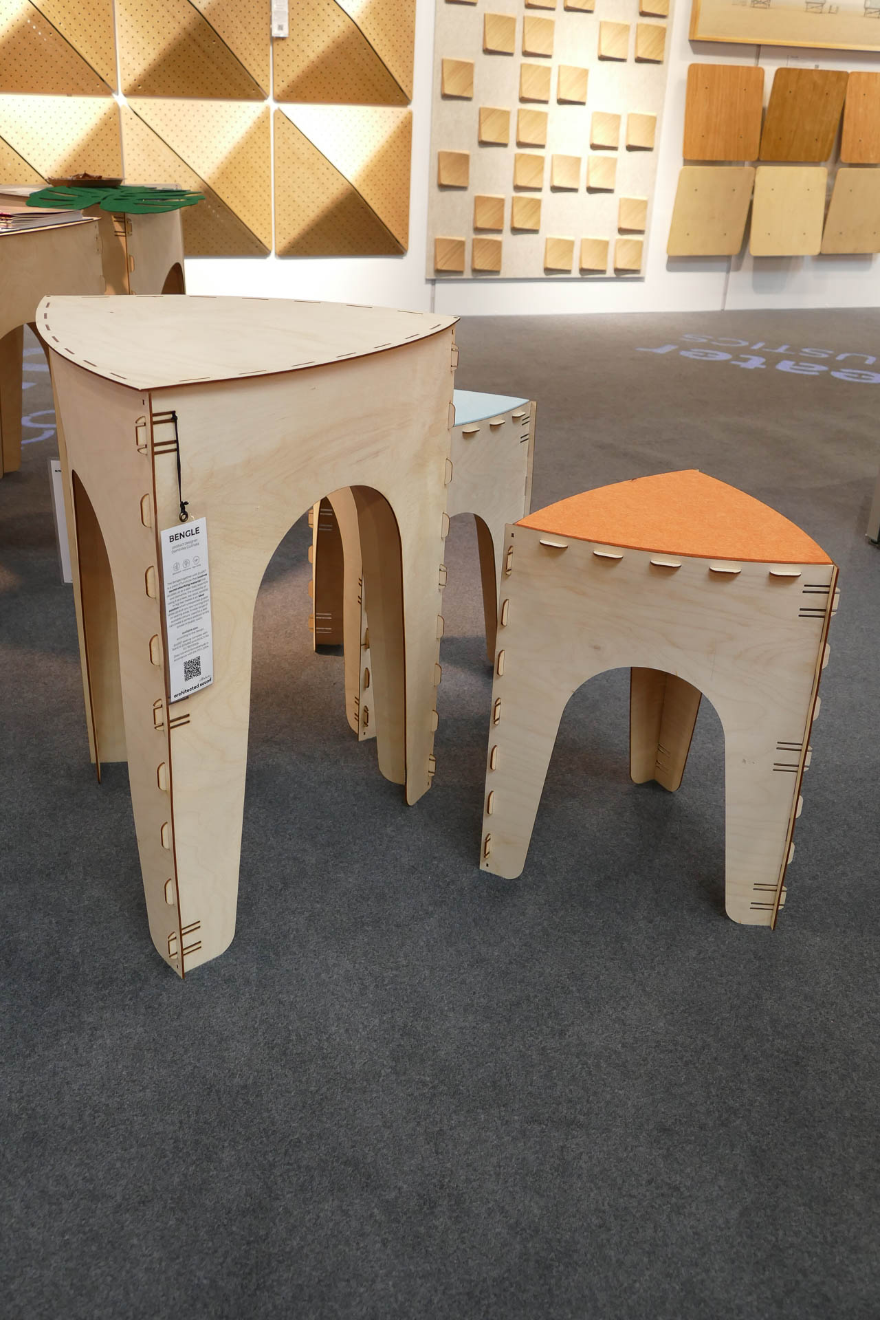 Acoustic furniture at Batimat 2022 trade show