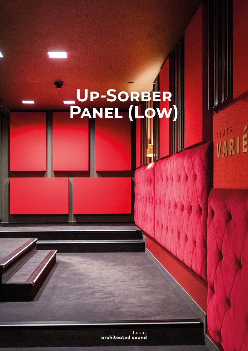 Up-Sorber Panel (Low) - sound absorbing panel, brochure