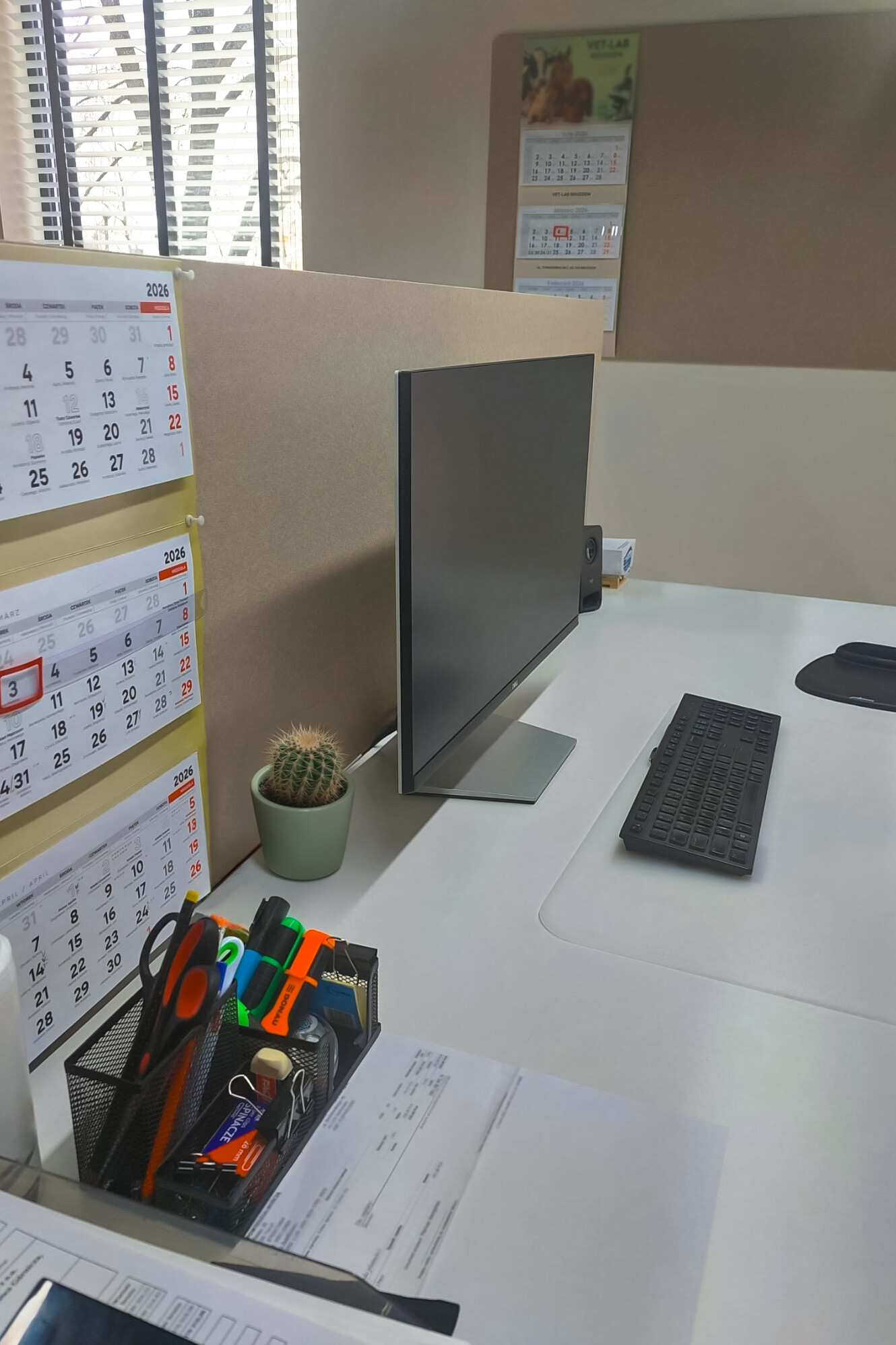 Ekran biurkowy Desk Divider