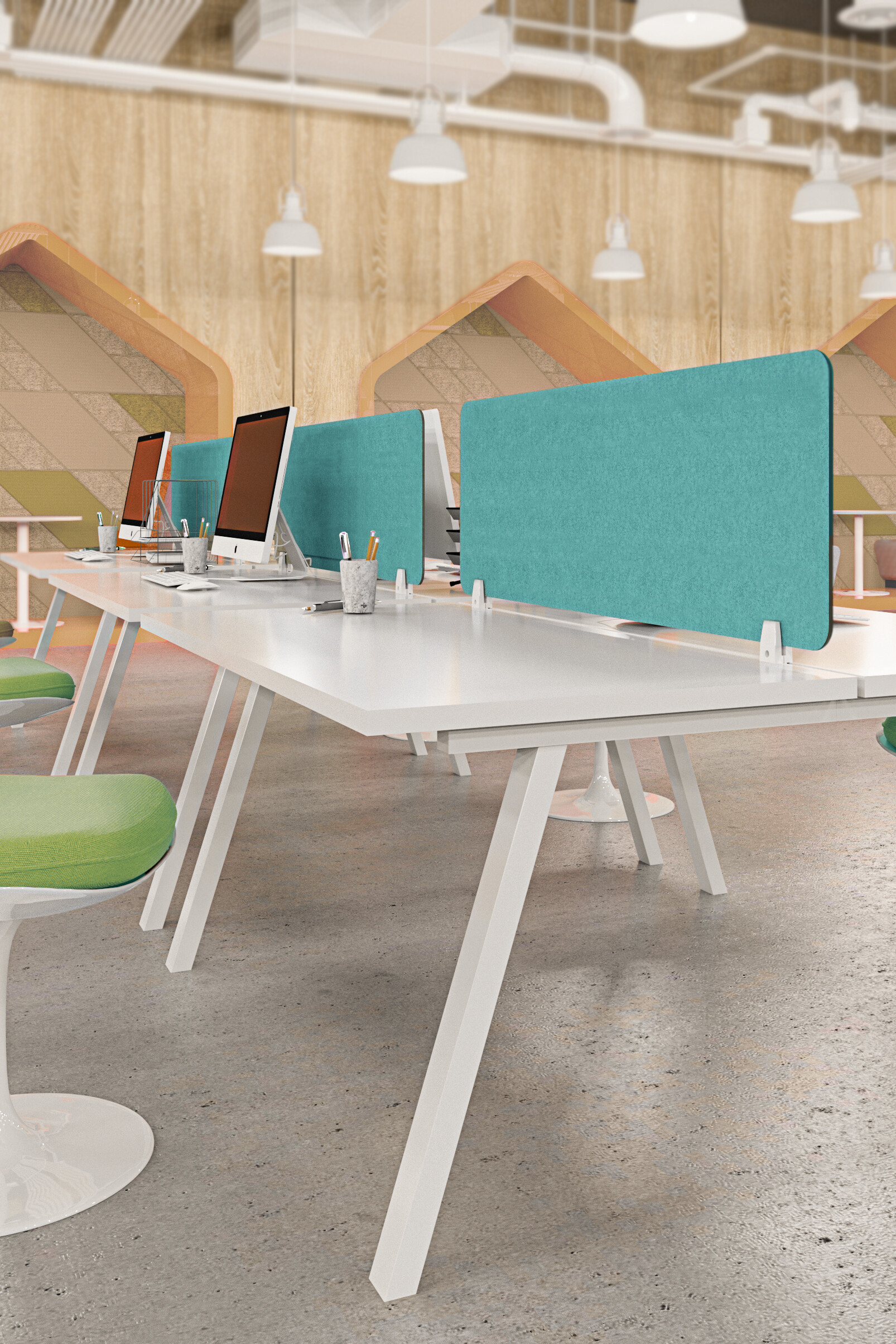 Desk-Divider - biurkowy ekran dźwiękoizolacyjny