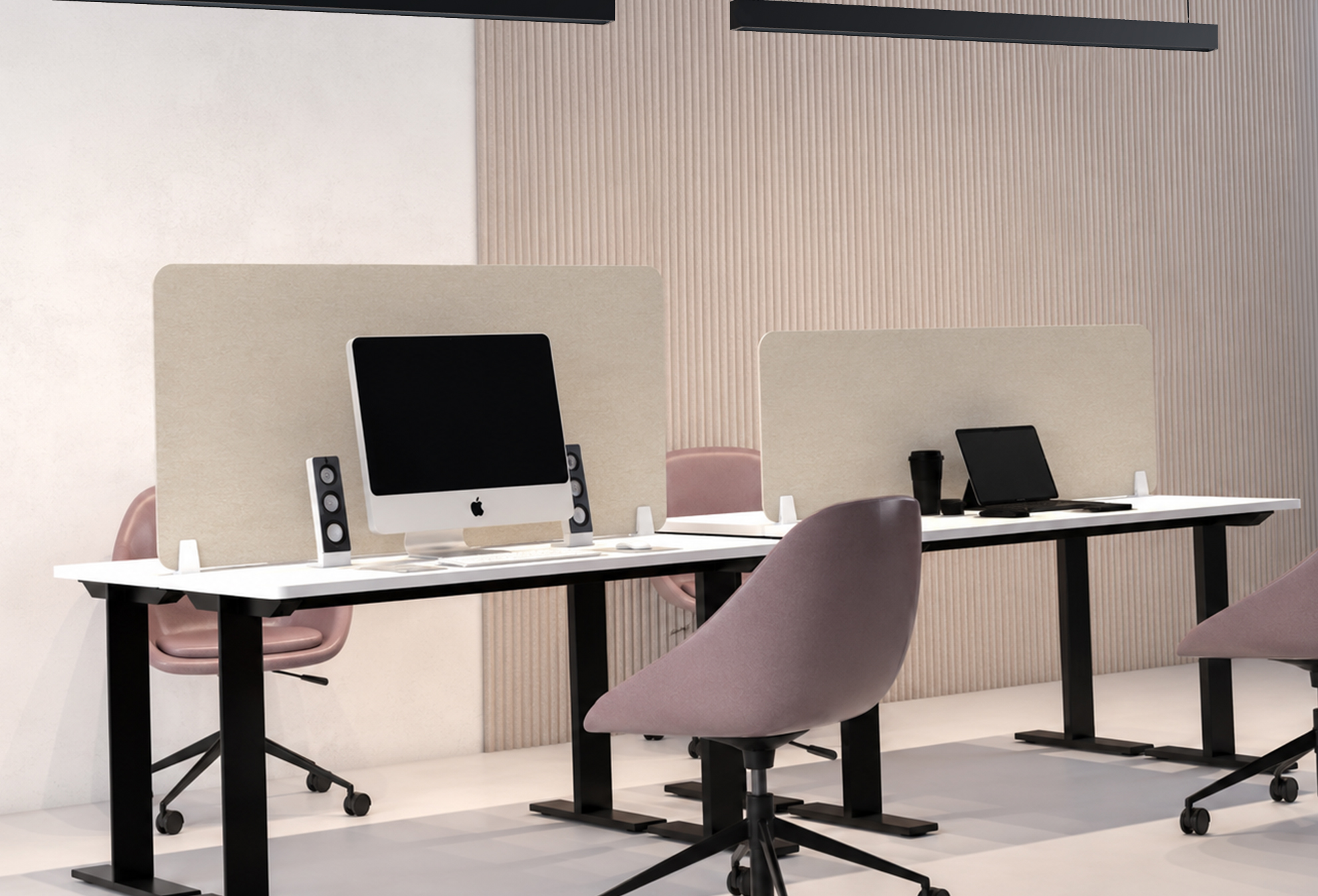 Desk-Divider - biurkowy ekran dźwiękoizolacyjny