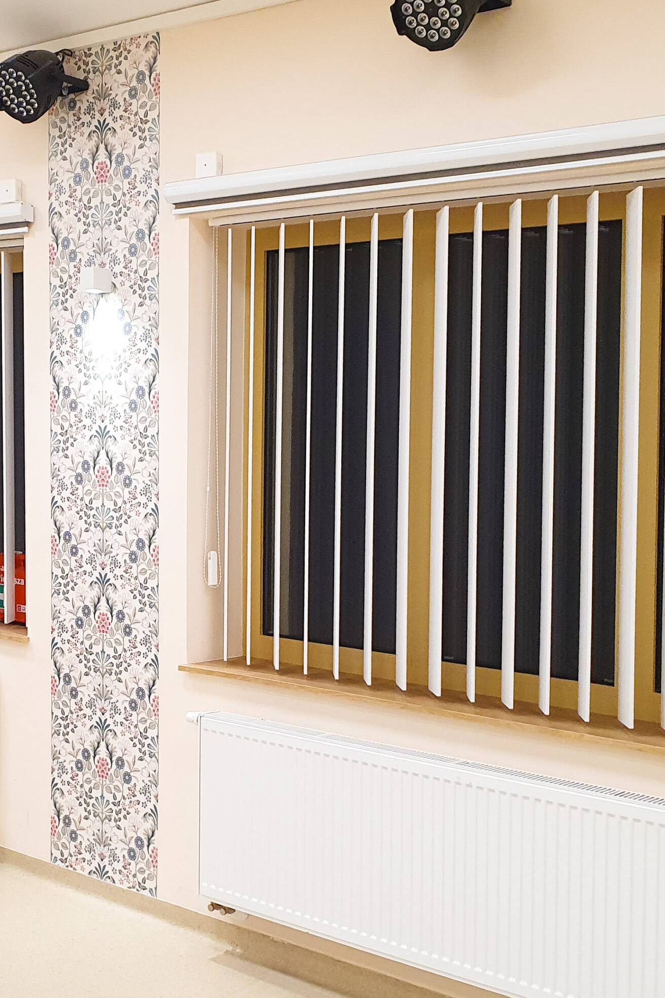 Pionowe żaluzje dźwiękochłonne Blinds z lamelami EcoPET