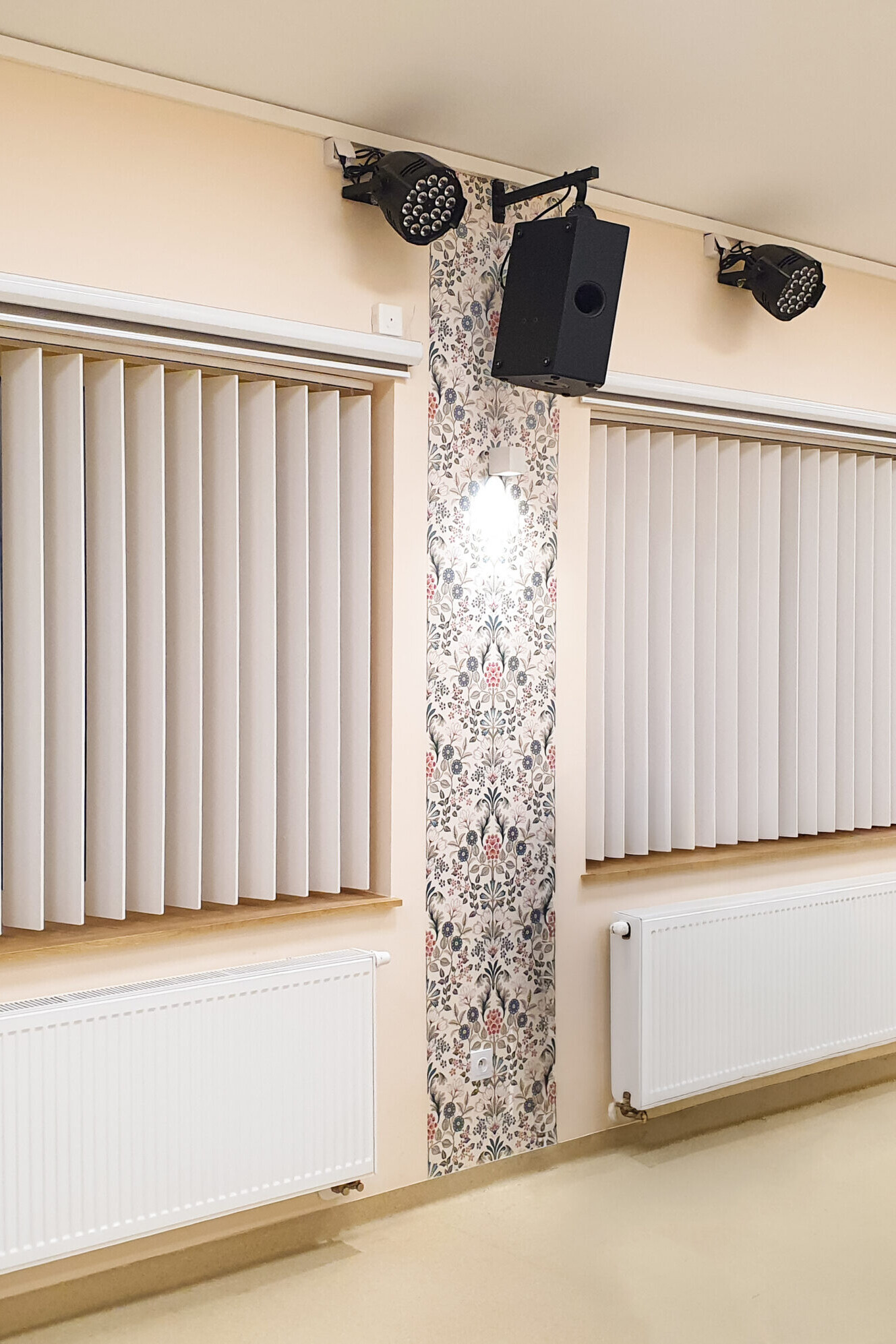 Pionowe żaluzje dźwiękochłonne Blinds z lamelami EcoPET